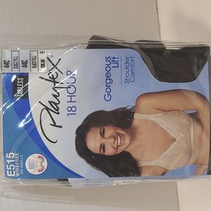 E515 black 44C tagless 18 hour Playtex